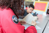 AmeriCorps Volunteer Studying