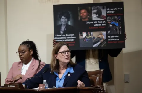 Noem Storms Out of Hearing, Refuses to Answer Johnson’s Questions